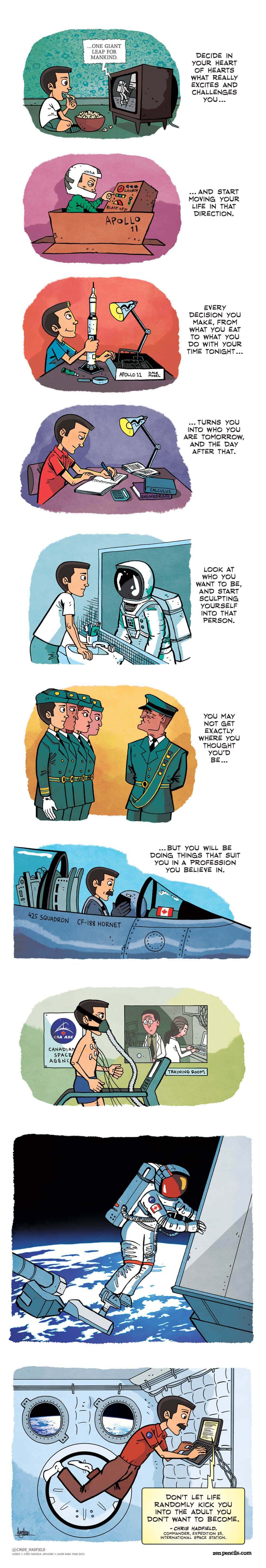 CHRIS HADFIELD - An astronaut’s advice