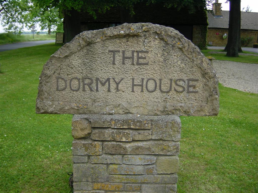 Dormy House sign